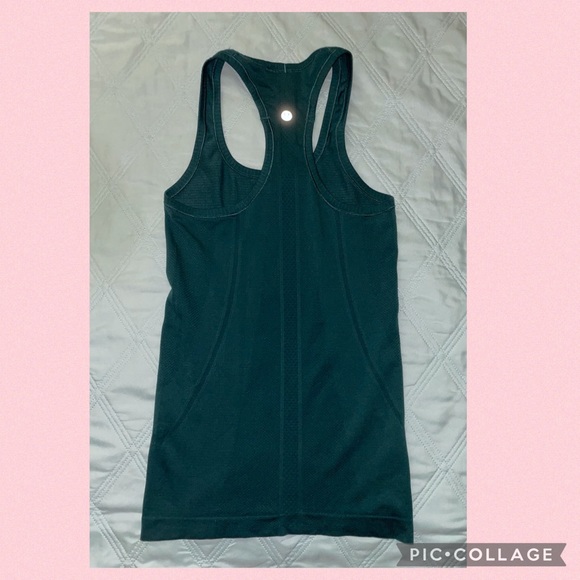 Lululemon Swiftly Tech Racerback Tank Green Jasper - Picture 5 of 7